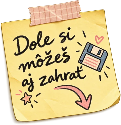 Dole si môžeš aj zahrať